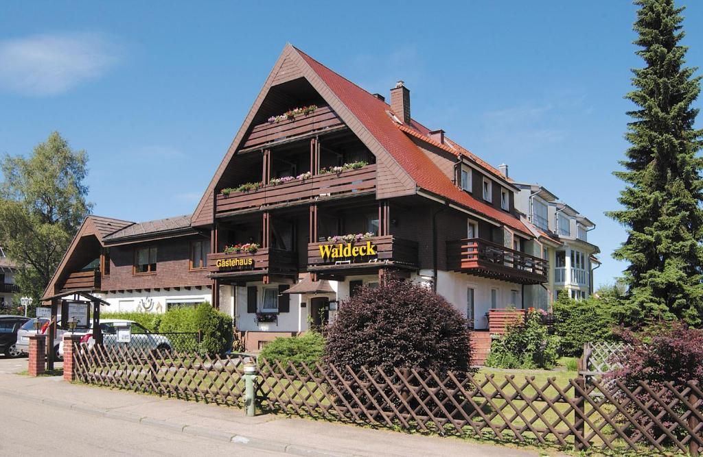 Gaestehaus Waldeck 蒂蒂湖-新城 外观 照片